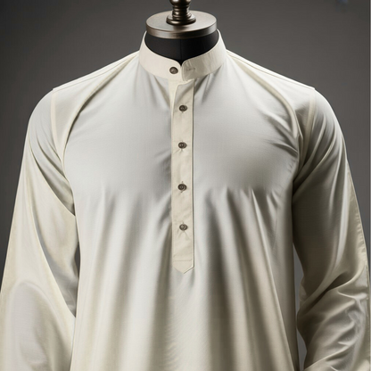 White Wash & Wear - Unstitched Fabric for Men