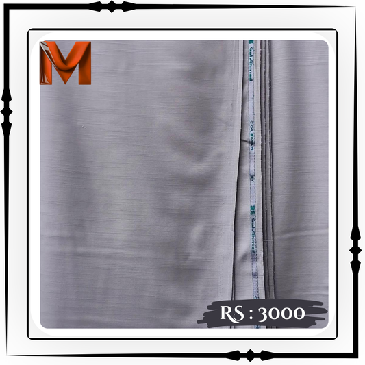 LIght Purple Wash & Wear - Unstitched Fabric for Men
