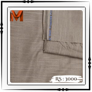 Light Brown Khaki Wash & Wear - Fabric for Men