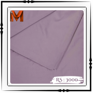 Dark Purple Wash & Wear - Unstitched Fabric for Men