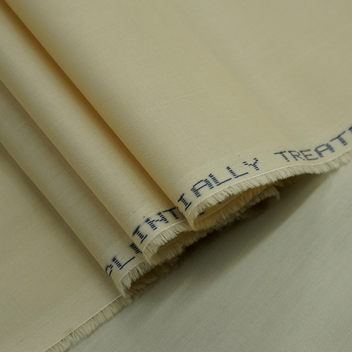 Premium Unstitched Cotton Light Beige Fabric – Smooth Finish & Elegant Feel - Image 5