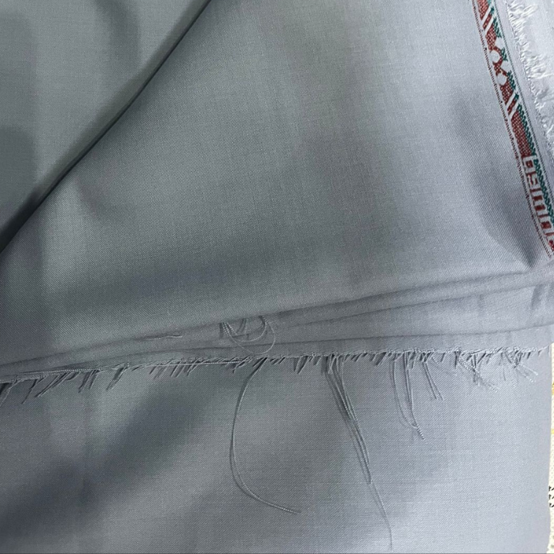 M-WAS-SF-BL-017 | Premium Men's Wash & Wear Unstitched Fabric 4m | Black | Soft Feel | Malabisun